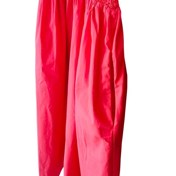 ASTR Womens Cherry Red Midi Dress With Smocked Waist &‎ Adjustable Straps Small - Picture 6 of 8